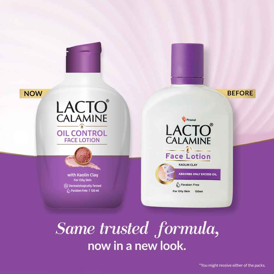 Lacto Calamine Face Lotion For Oil Balance - Oily Skin