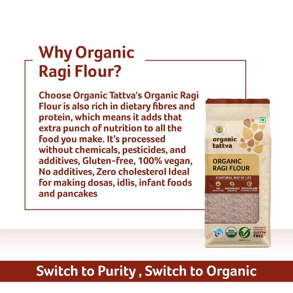 Organic Tattva Ragi Atta Combo