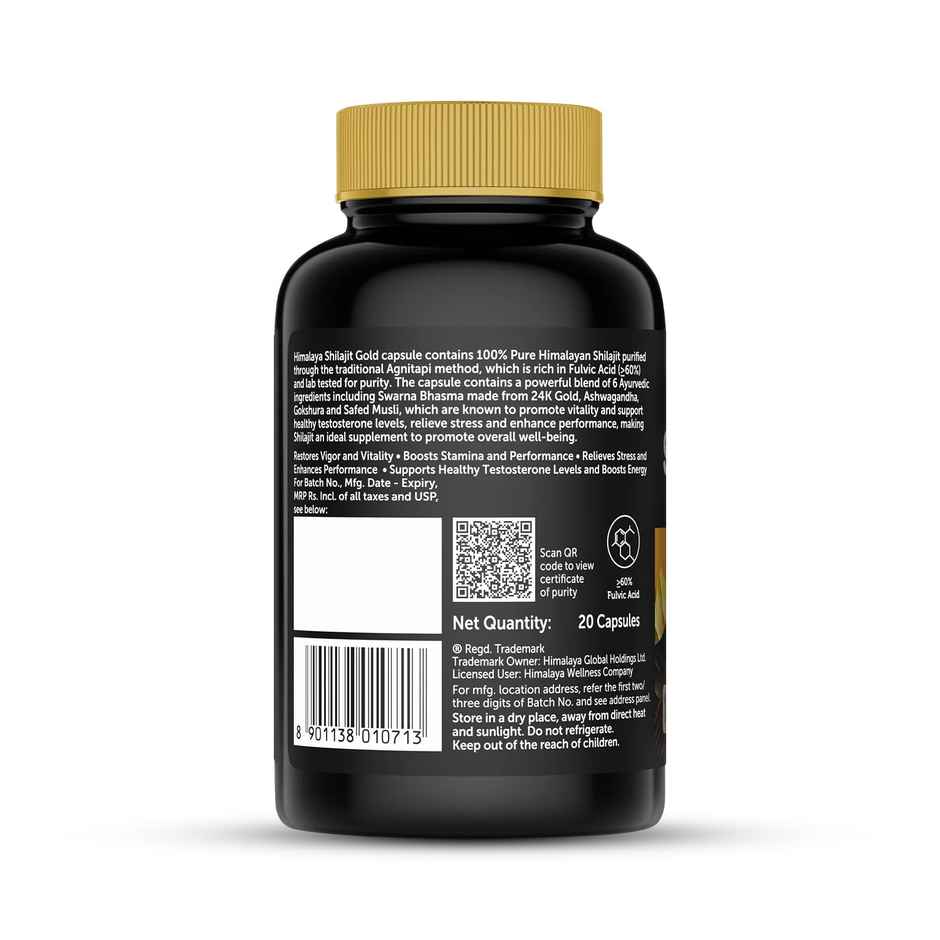 Himalaya Shilajit Gold Capsules