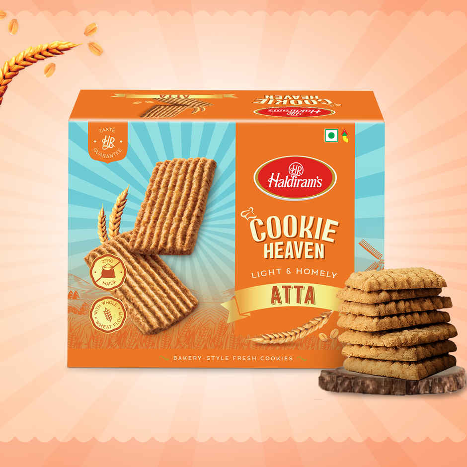 Haldiram's Cookie Heaven Atta Cookies