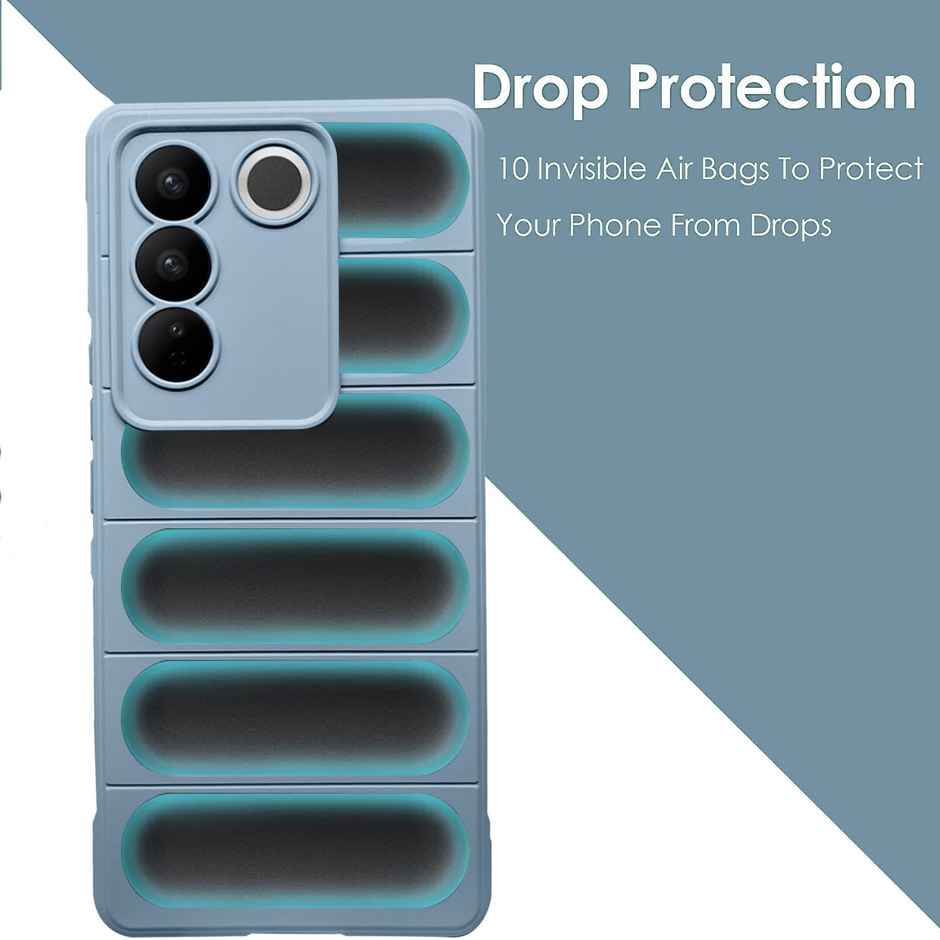 Artistque Case For Vivo V27 / V27 Pro 5g | Liquid Stripe Back Cover Silicone