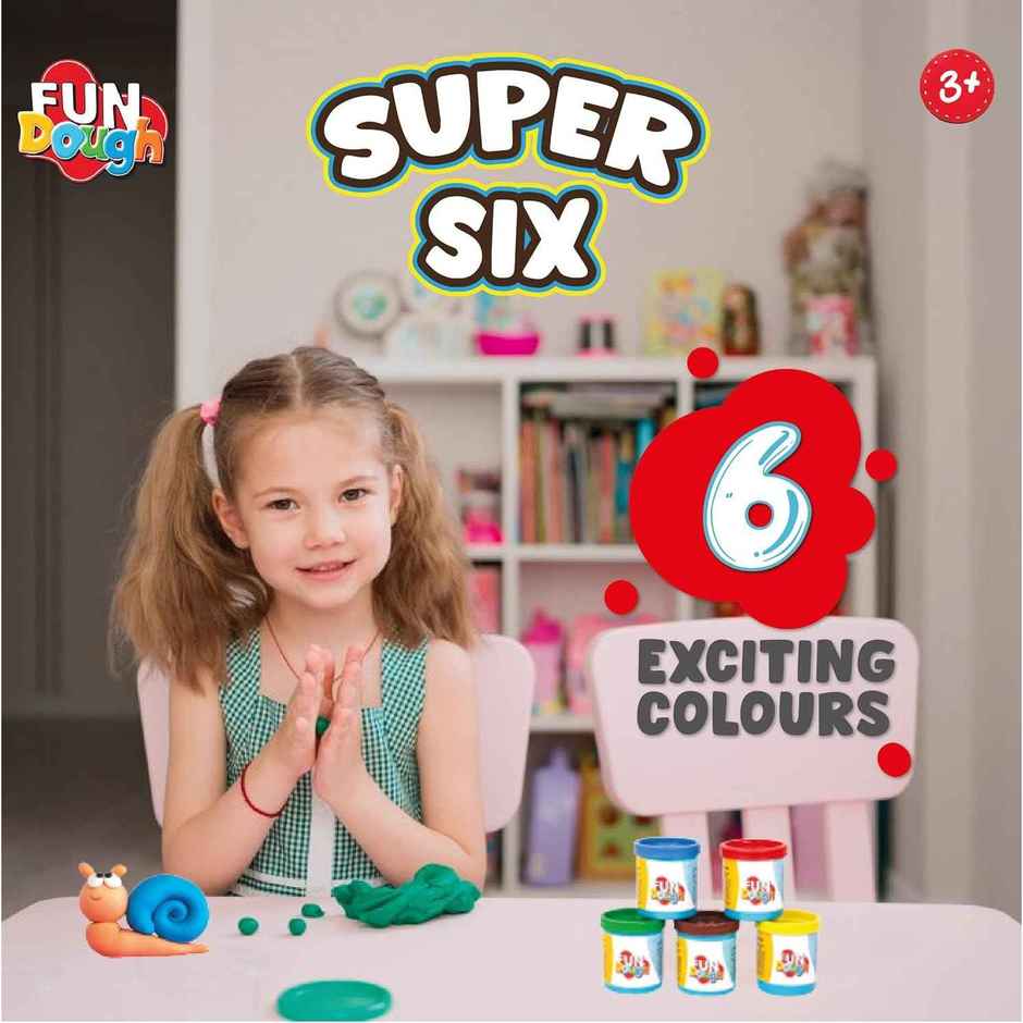 Funskool Fdough Super Six 2015 2350700