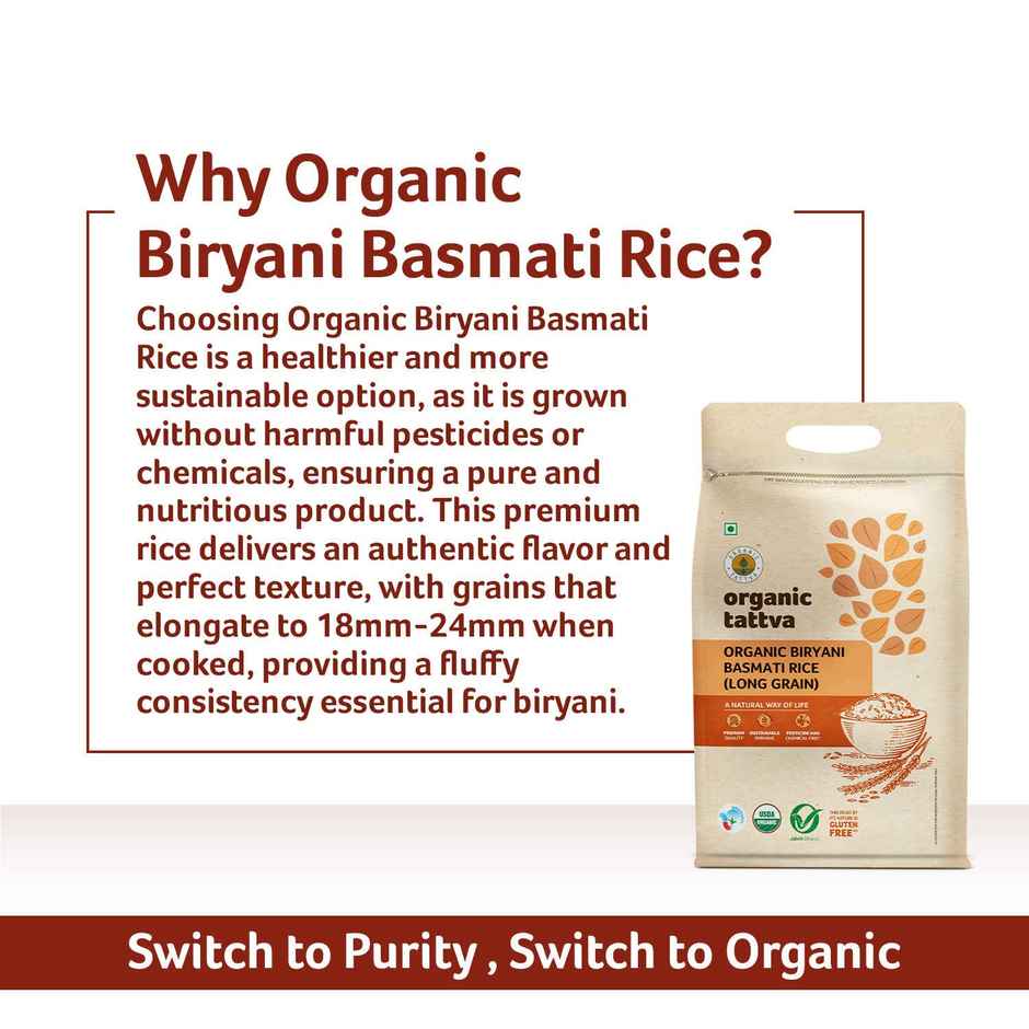Organic Tattva Organic Biryani Basmati Rice