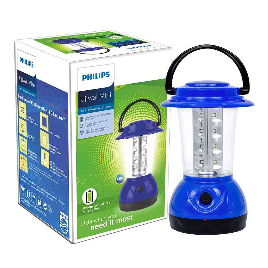 Philips Ujjwal Mini Rechargeable Led 4W Lantern - White