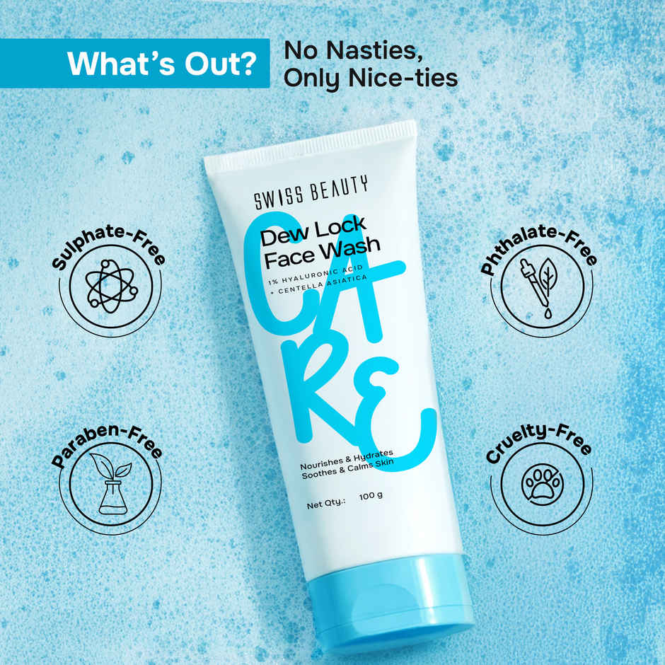 Swiss Beauty Care Dew Lock Face Wash