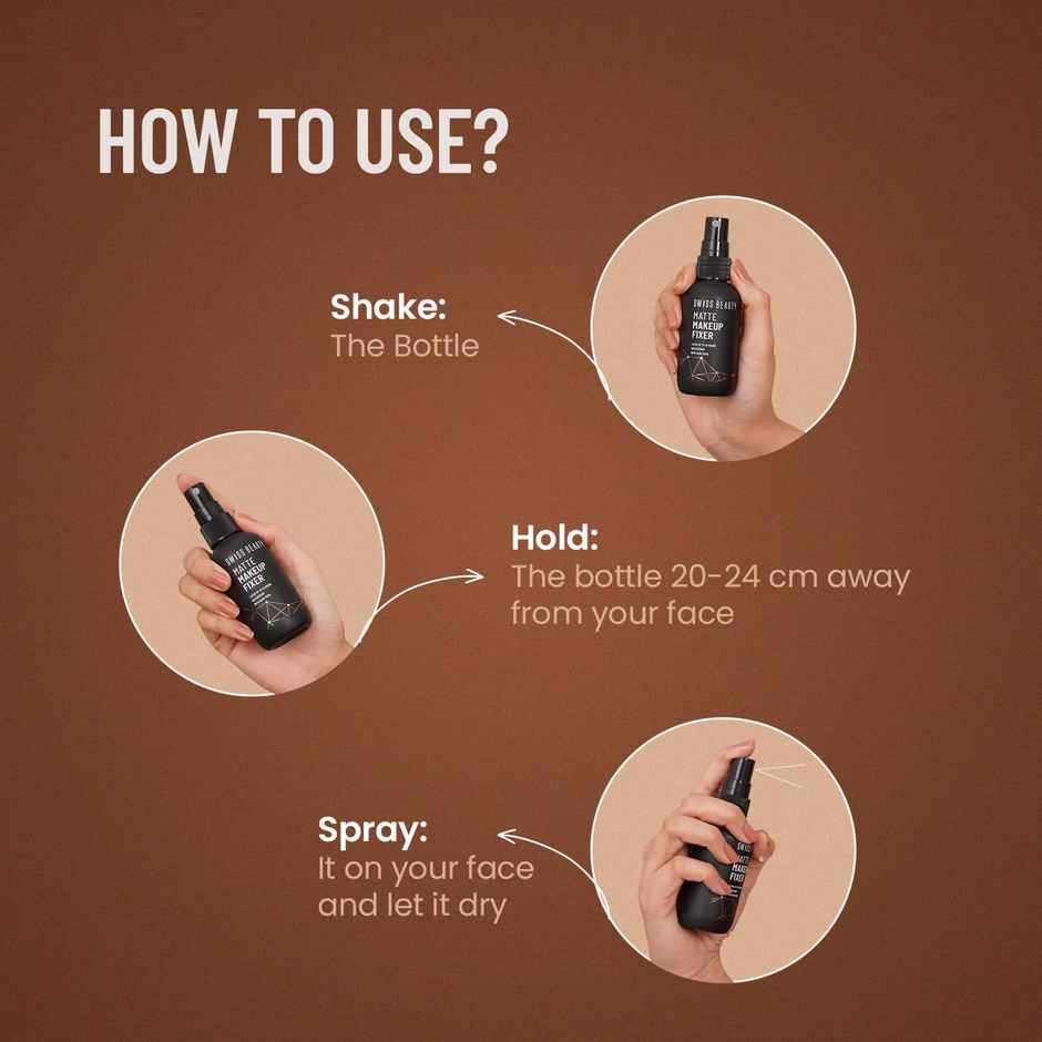 Swiss Beauty Matte Makeup Fixer Spray