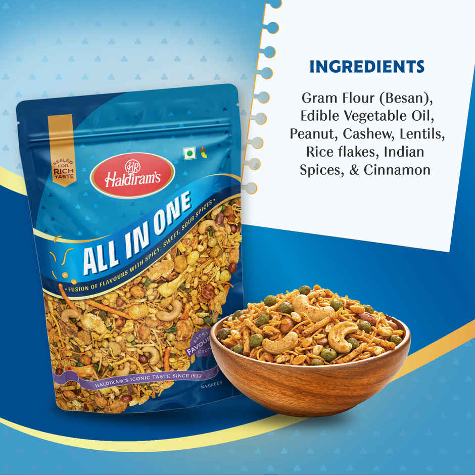 Haldiram's All In One Mixture | Crunchy & Savory