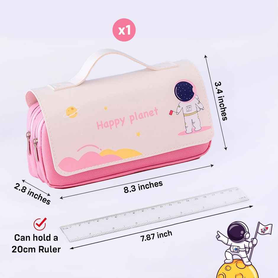 Party Propz Polyester Space Pencil Pouch