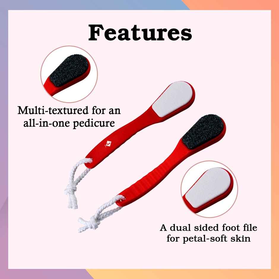 Jaquline USA Ceramic Stone, Pedicure File - Dual