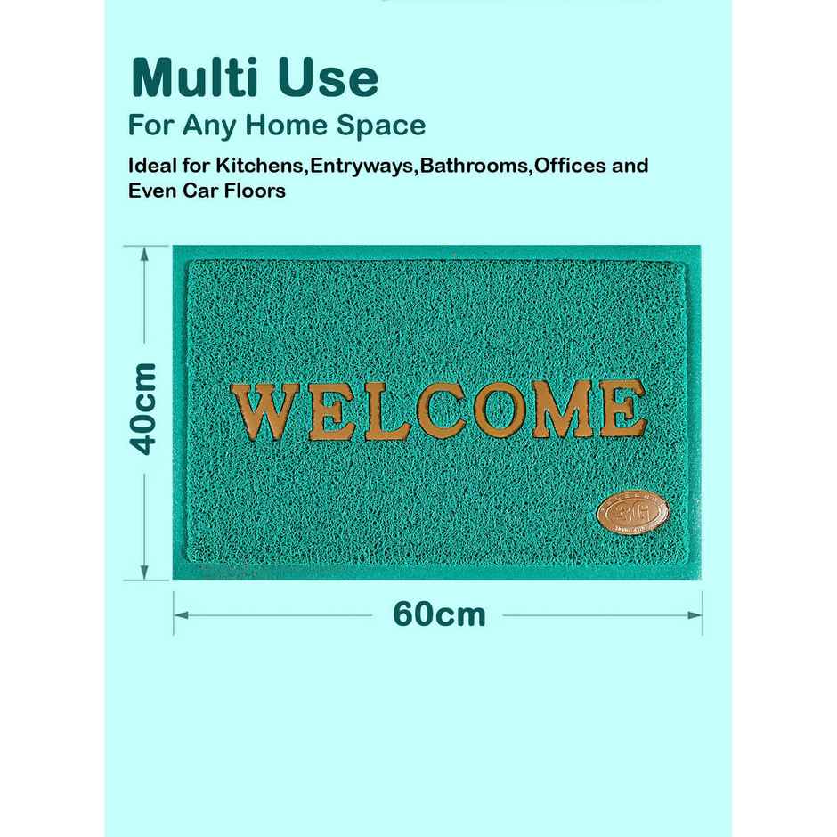 Dream Living Green Welcome Mat 40 x 60 cm | Green
