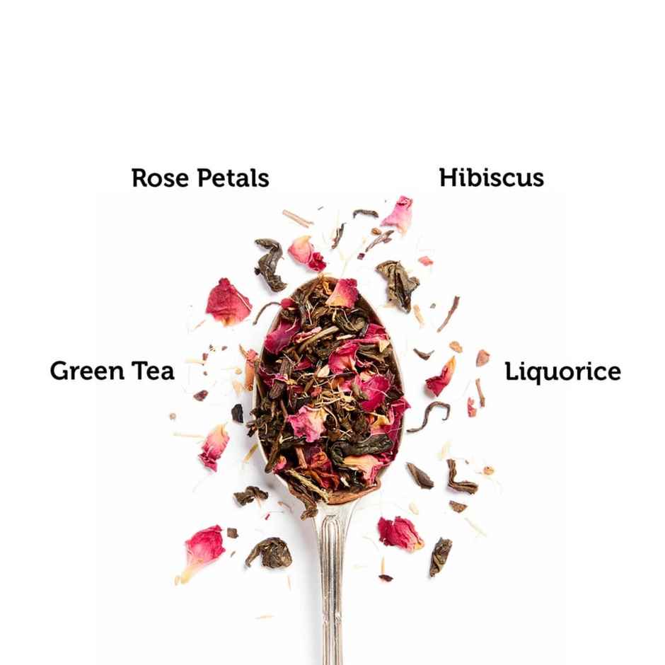 Tea Culture Of The World Flowery Bouquet Green Tea Bags