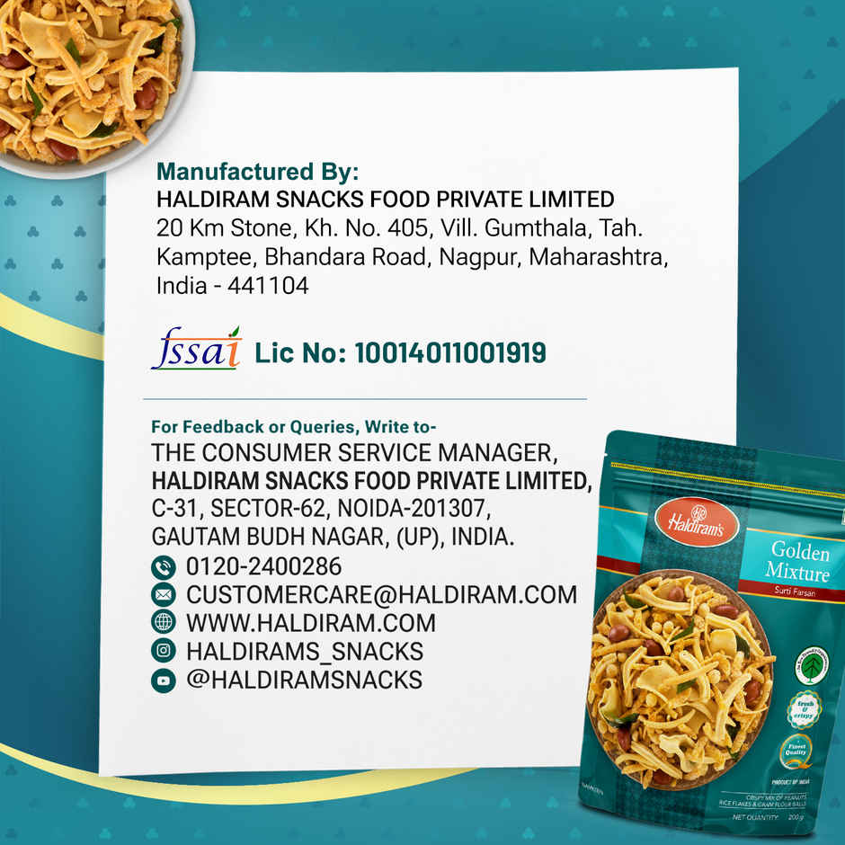 Haldiram's Nagpur Golden Mixture | Savoury & Crunchy