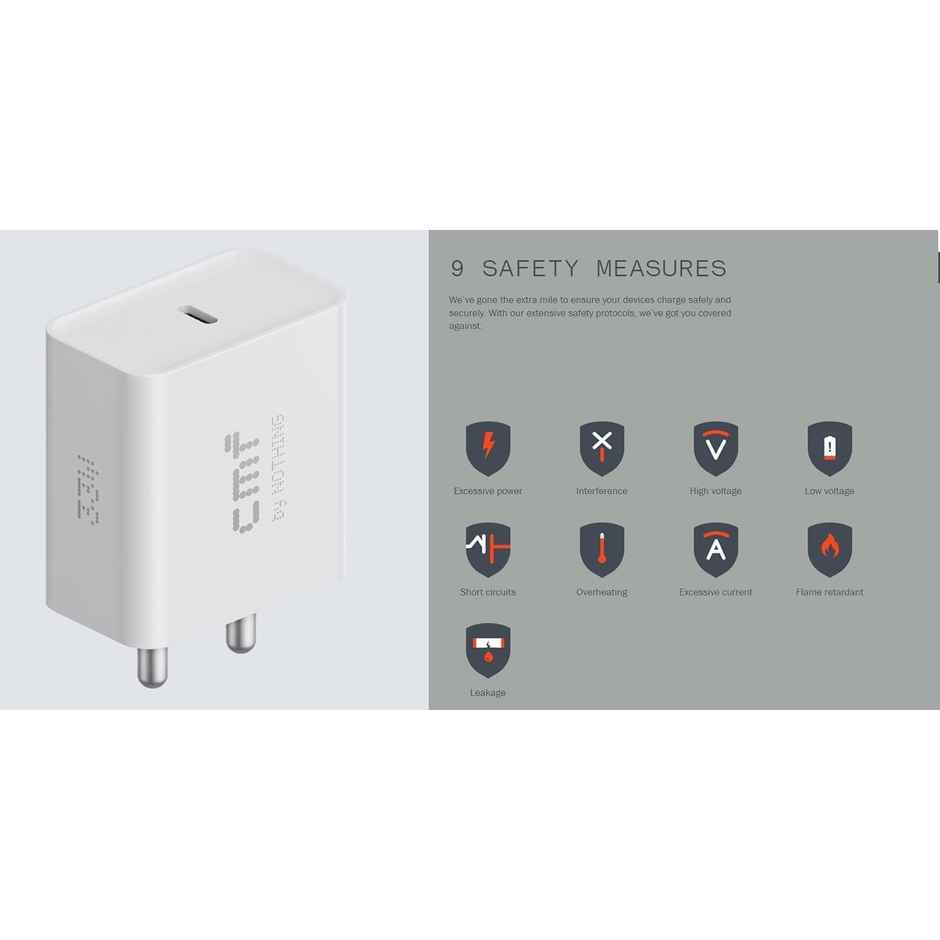 Ailkin CMF 33W Charger by Nothing, USB C Adapter for CMF Phone 1/Nothing Phone 2a/Phone 2a Plus/Phone 2/Phone 1/Tablet/Samsung M05/M35/M15/F15/M14, 33watt Fast Charge Adaptor for Other Type C Devices