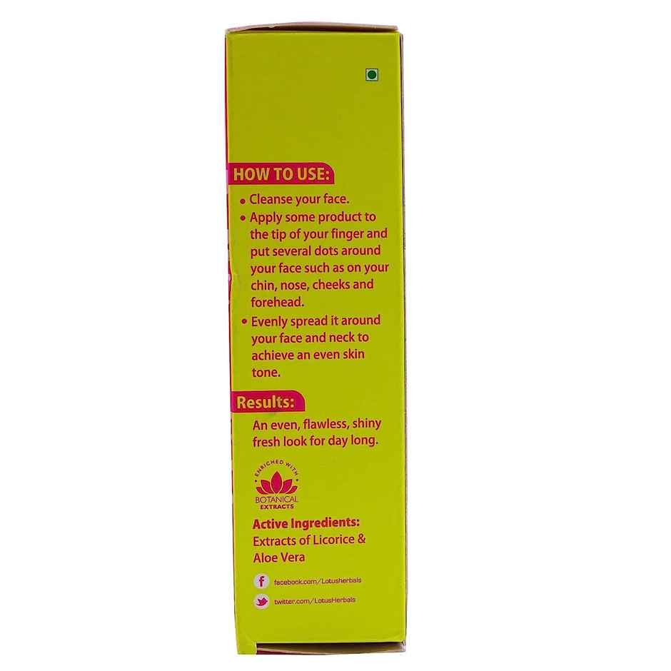 Lotus Make-Up Xpressglow Daily Beauty Cream Bright Angel Spf 25 Aloe Vera Semi Matte Finish