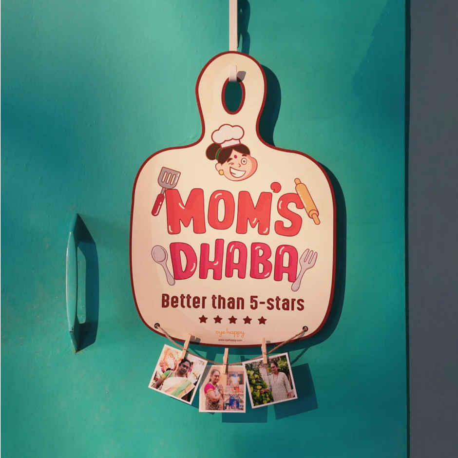 Oye Happy Mom'S Dhaba Wall Hanging