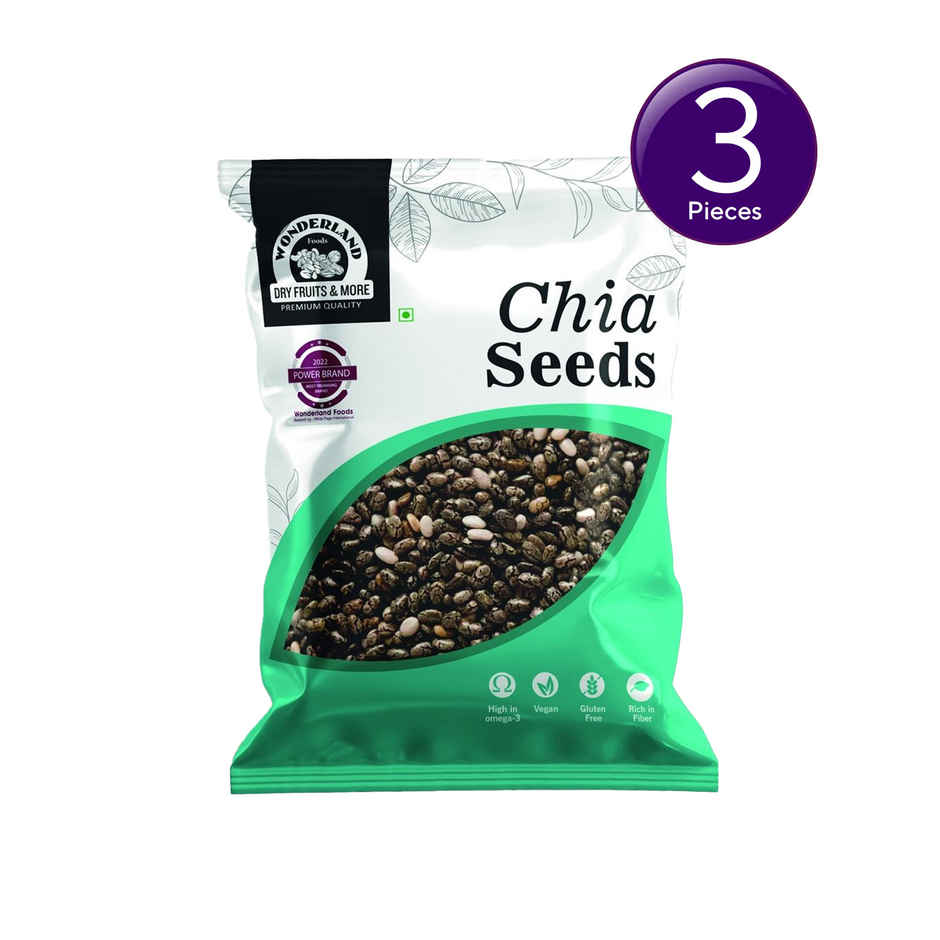 Wonderland Foods Chia Seeds Combo 