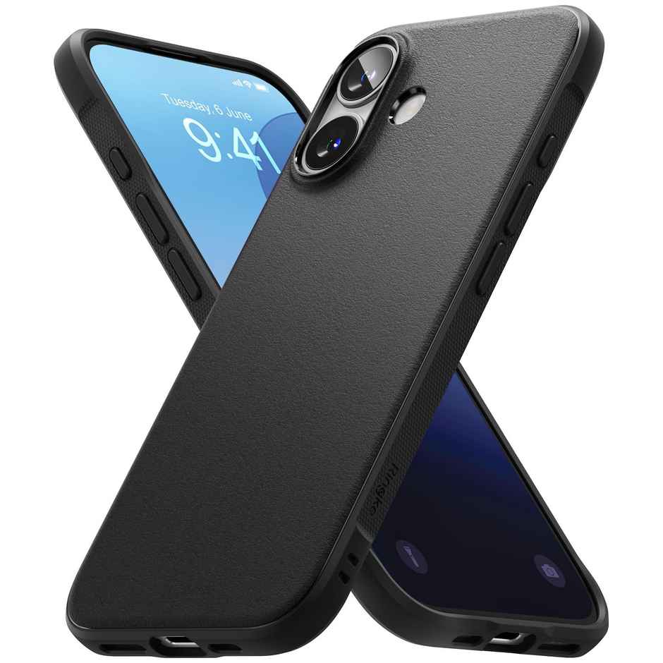 Ringke Iphone 16 Plus Back Cover Case | Onyx - Black