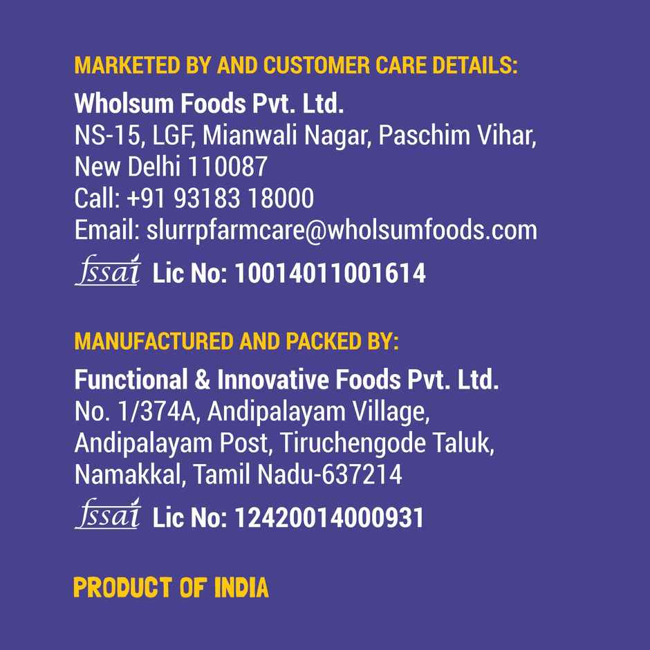 Slurrp Farm Blueberry Millet Pancake Mix | No Maida