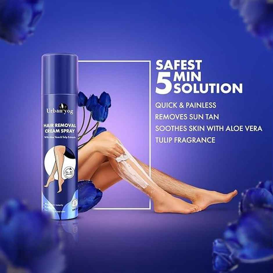 Urban Yog Hair Removal Cream Spray For Women