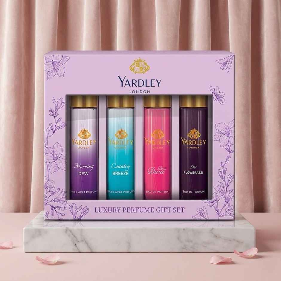 Yardley London Luxury Perfume Gift Set Floral Perfumes for Women