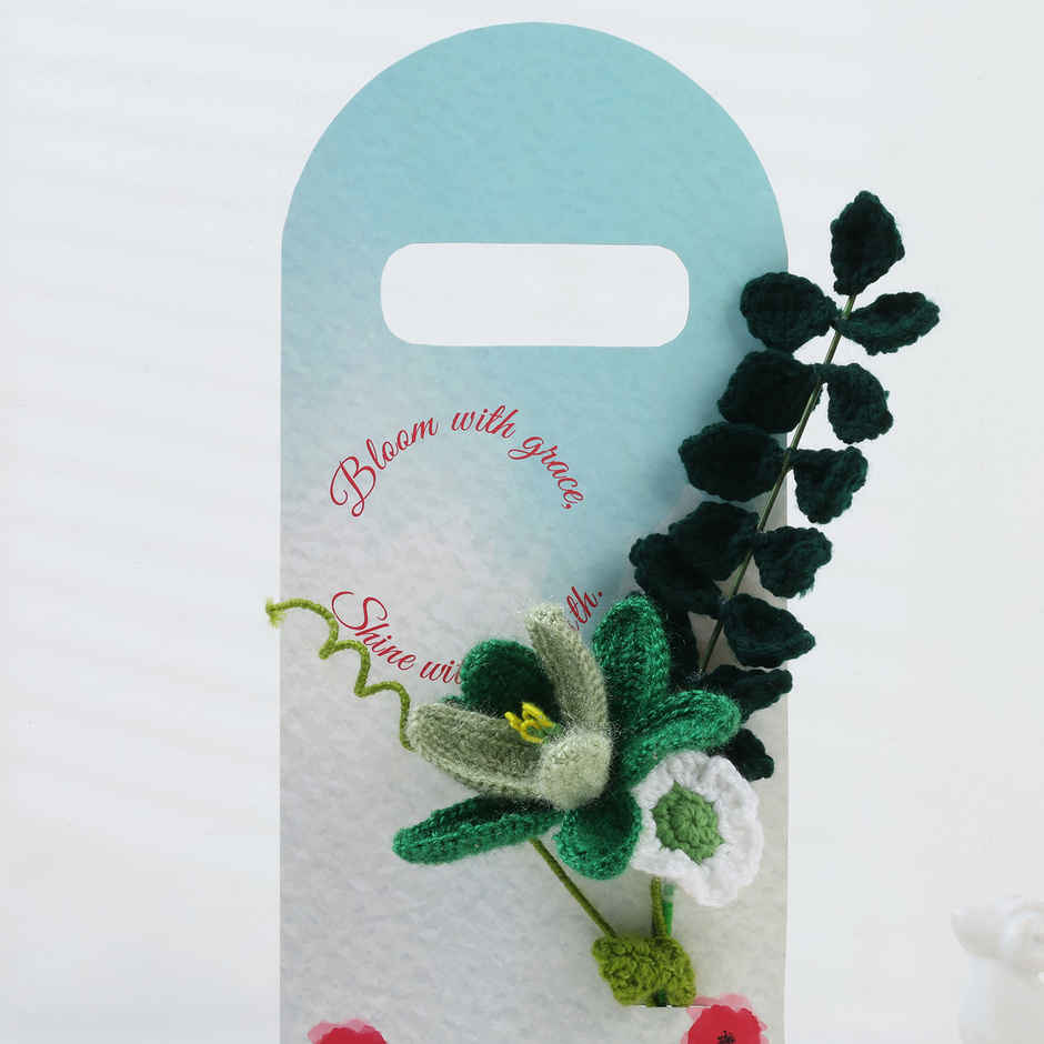 Crochet Flower Sleeve Grace Arrangement | FNP