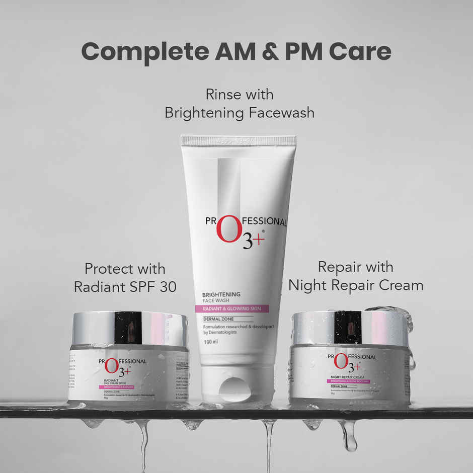 O3+ Brightening & Whitening Face Wash