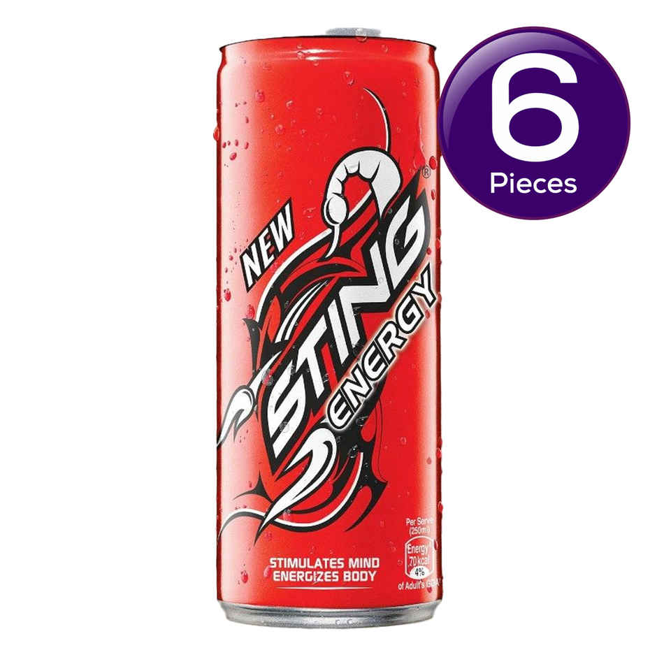 Sting Energy Drink Can 250 ml Combo