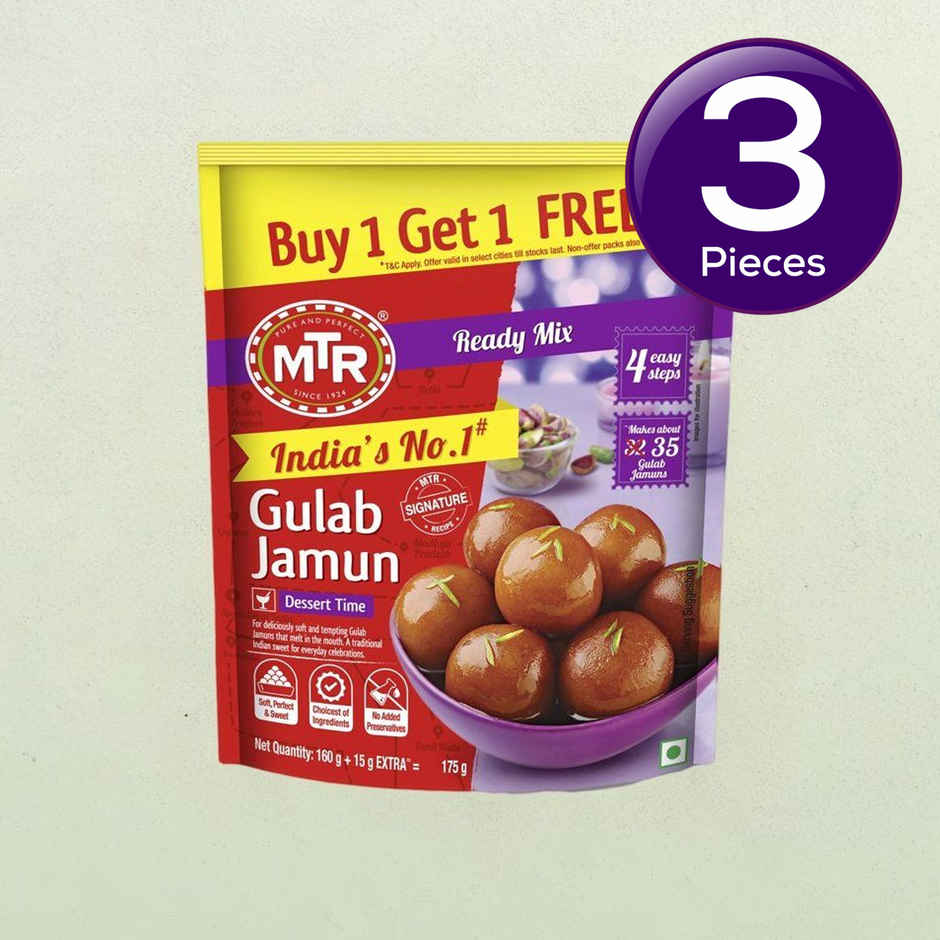 MTR Gulab Jamun Mix Combo
