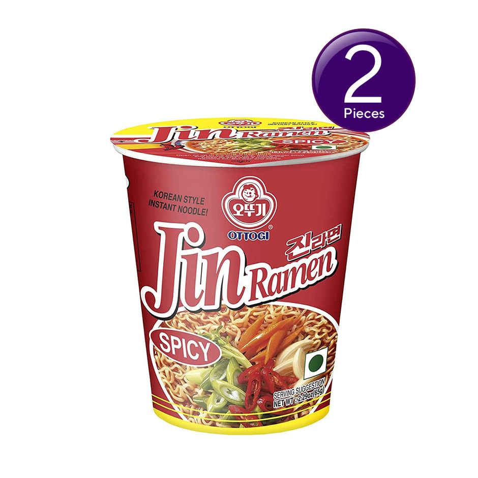 Ottogi Cup Noodle Jin Ramen | Spicy Combo