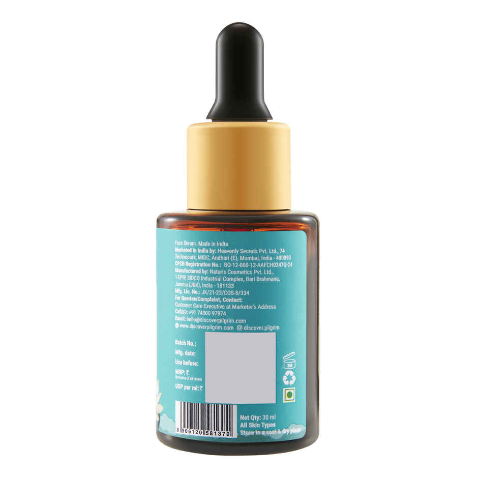 Pilgrim Brightening Skin Face Serum with 2% Alpha Arbutin & 3% Vitamin C