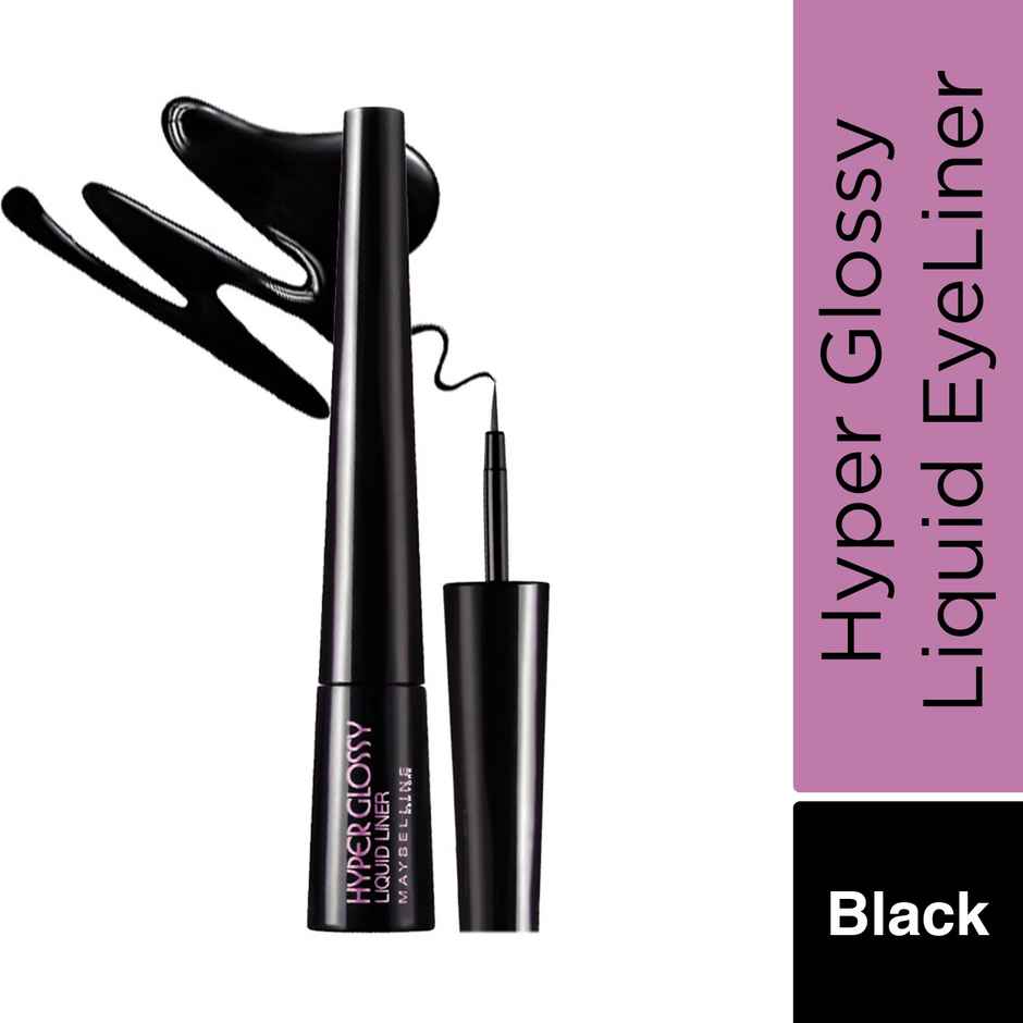 Maybelline New York Hyperglossy Liquid Eyeliner, Black