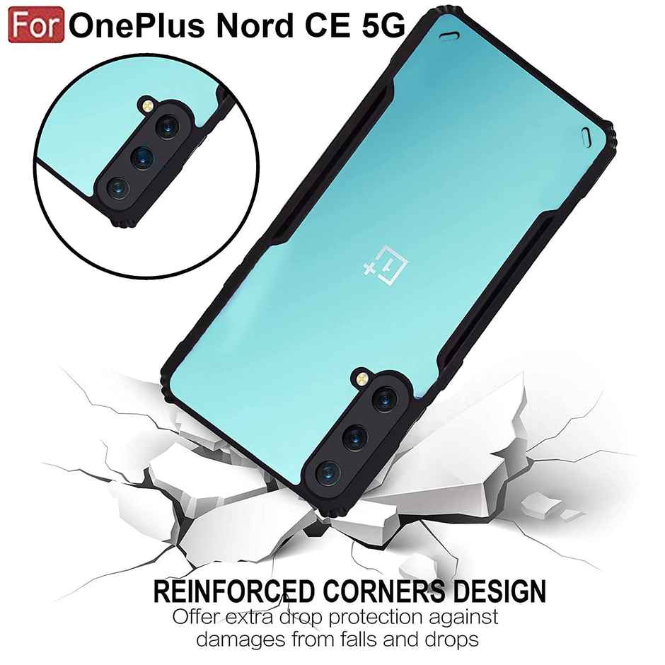 Zapcase Back Cover for OnePlus Nord CE 5G | Matte-Black