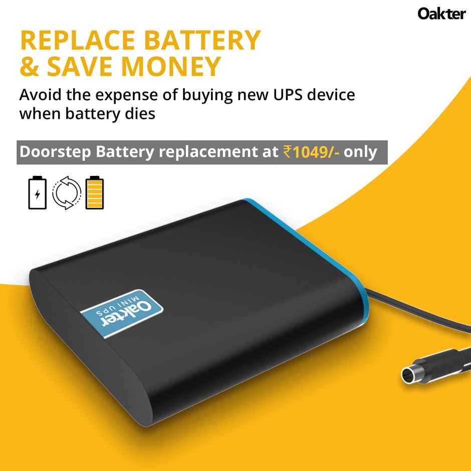 Oakter Mini Ups - For 12V Wifi Router Broadband