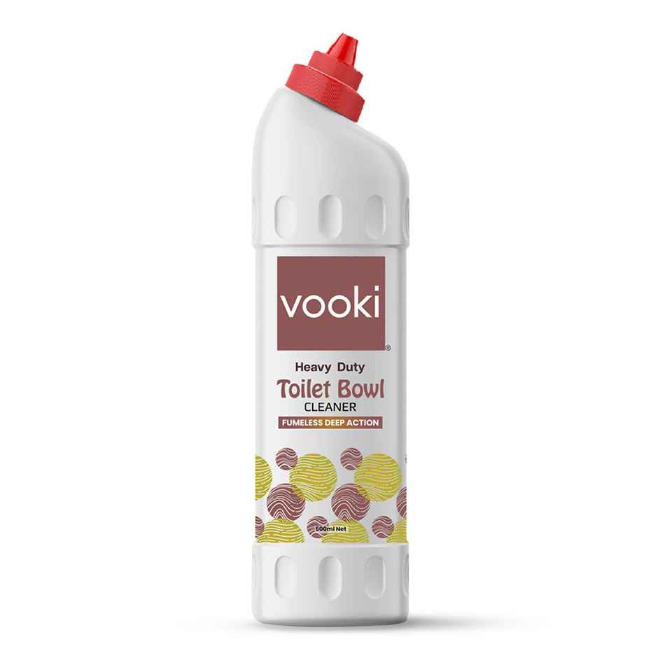 Vooki Heavy Duty Toilet Bowl Cleaner | Fumeless Deep Action Liquid