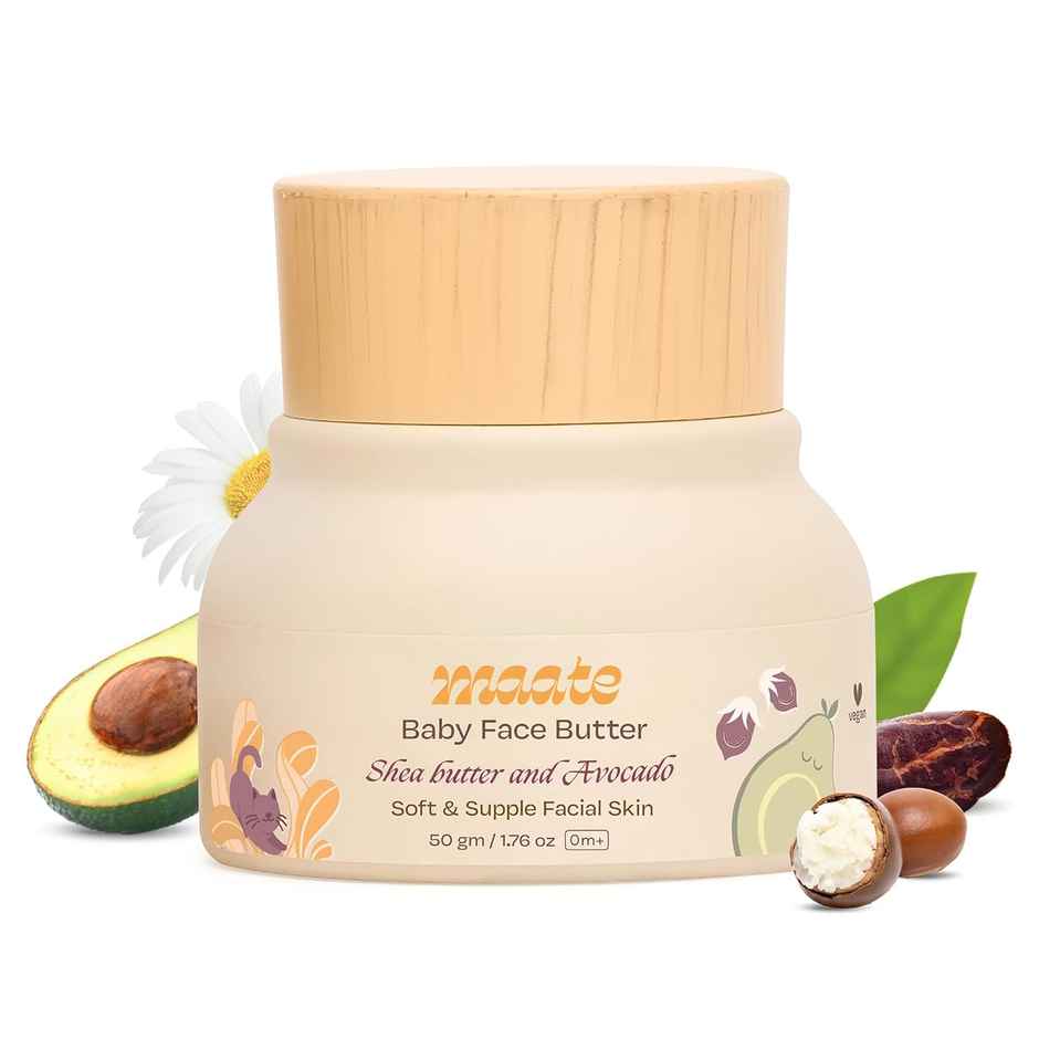 Maate Baby Face Butter Enriched With Shea Butter & Avocado Baby Cream For Kids 0-12 Years