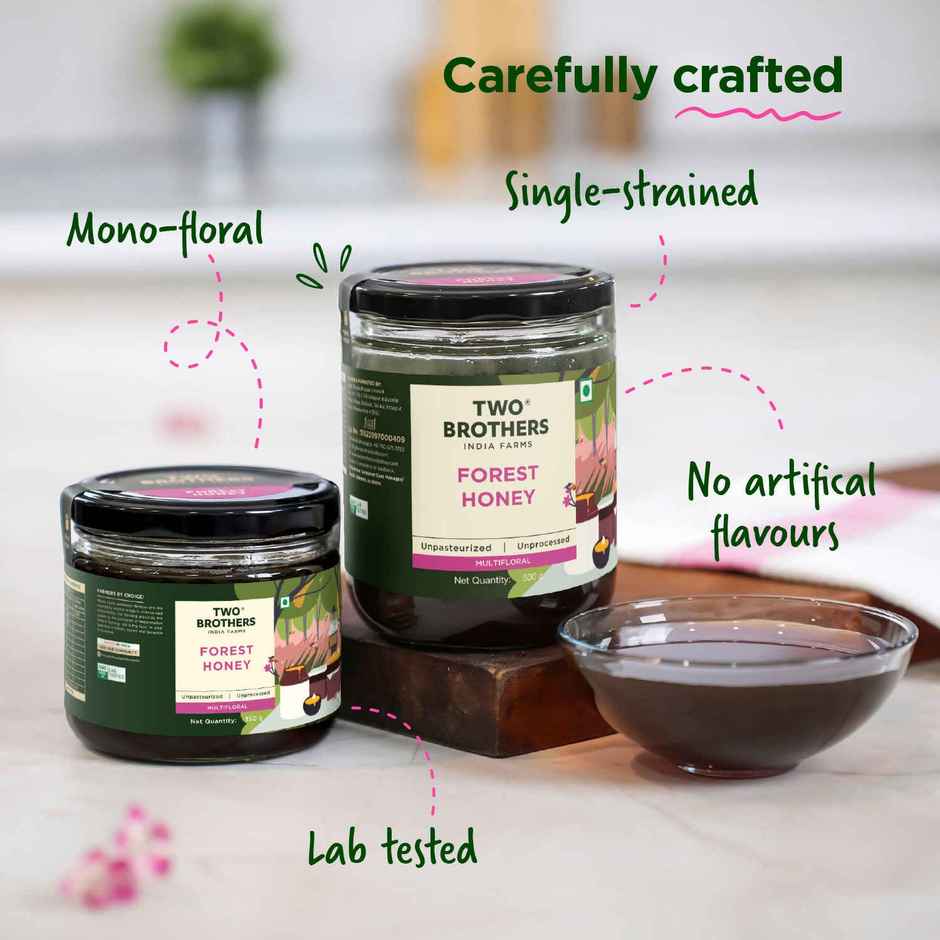 Two Brothers Multifloral Forest Honey Unpasteurized Raw Honey