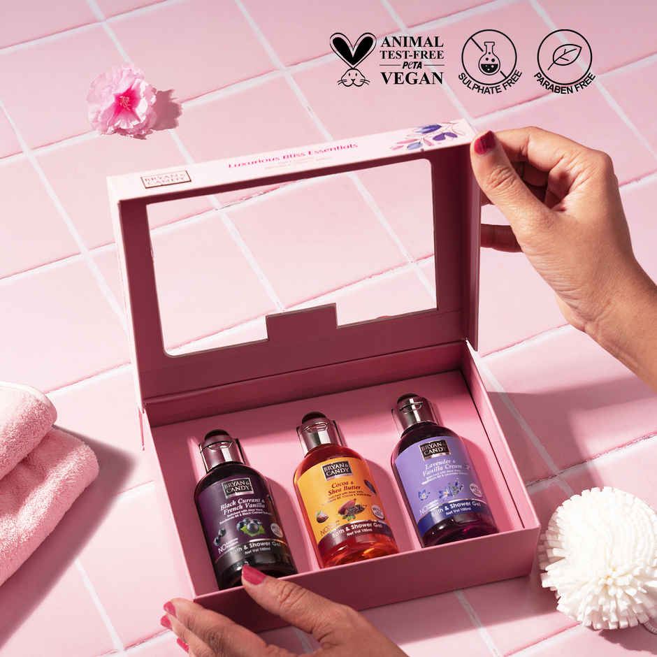 Bryan & Candy Luxurious Shower Gel Combo Kit | Gift Set | Pack Of 3