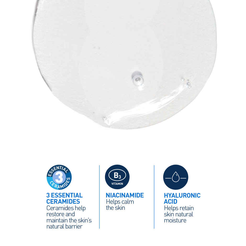 CeraVe Foaming Cleanser Face Wash For Oily Skin With Hyaluronic Acid, Ceramides & Niacinamide