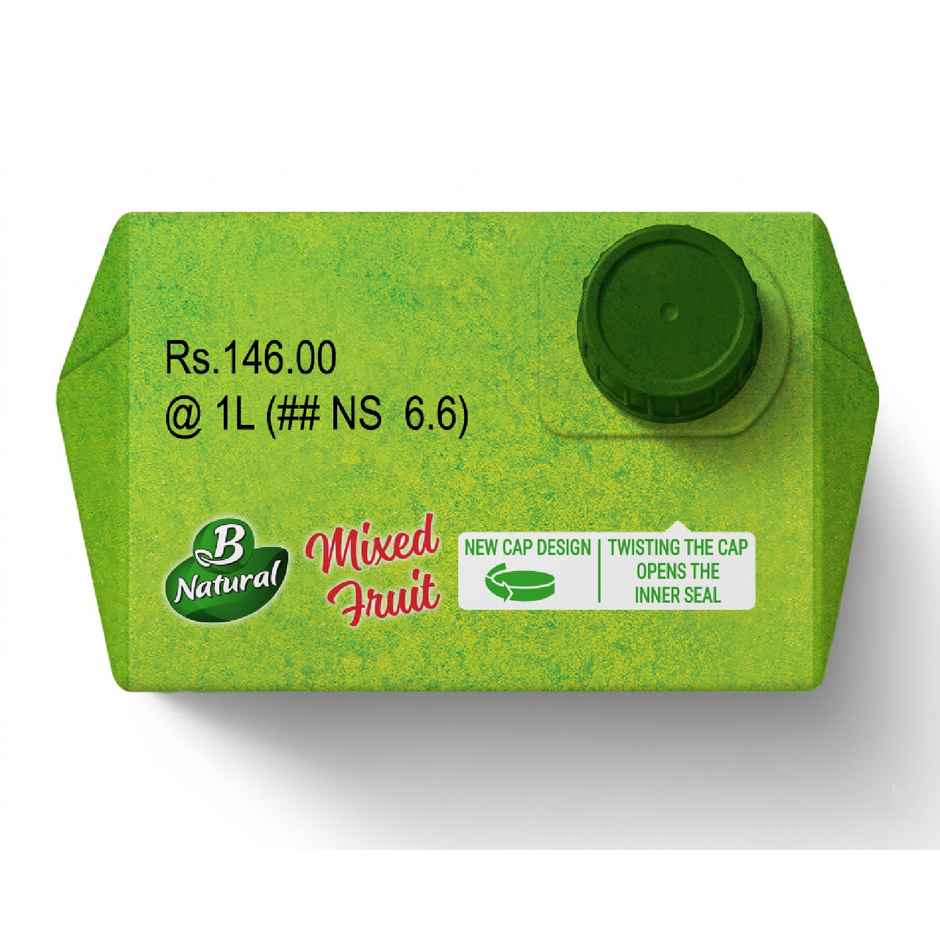 B Natural Mixed Fruit Juice, Rich in Vitamin C & E | Combo