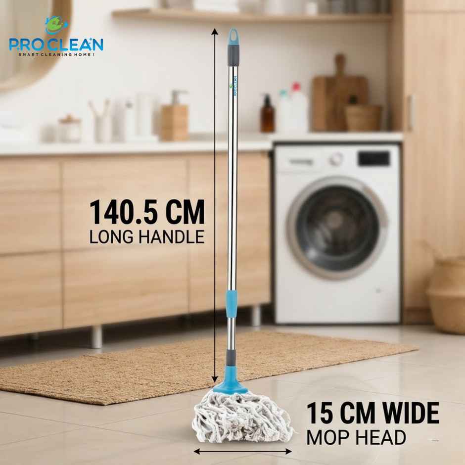 PROCLEAN Easy Deck Mop | Seagreen - 41 in