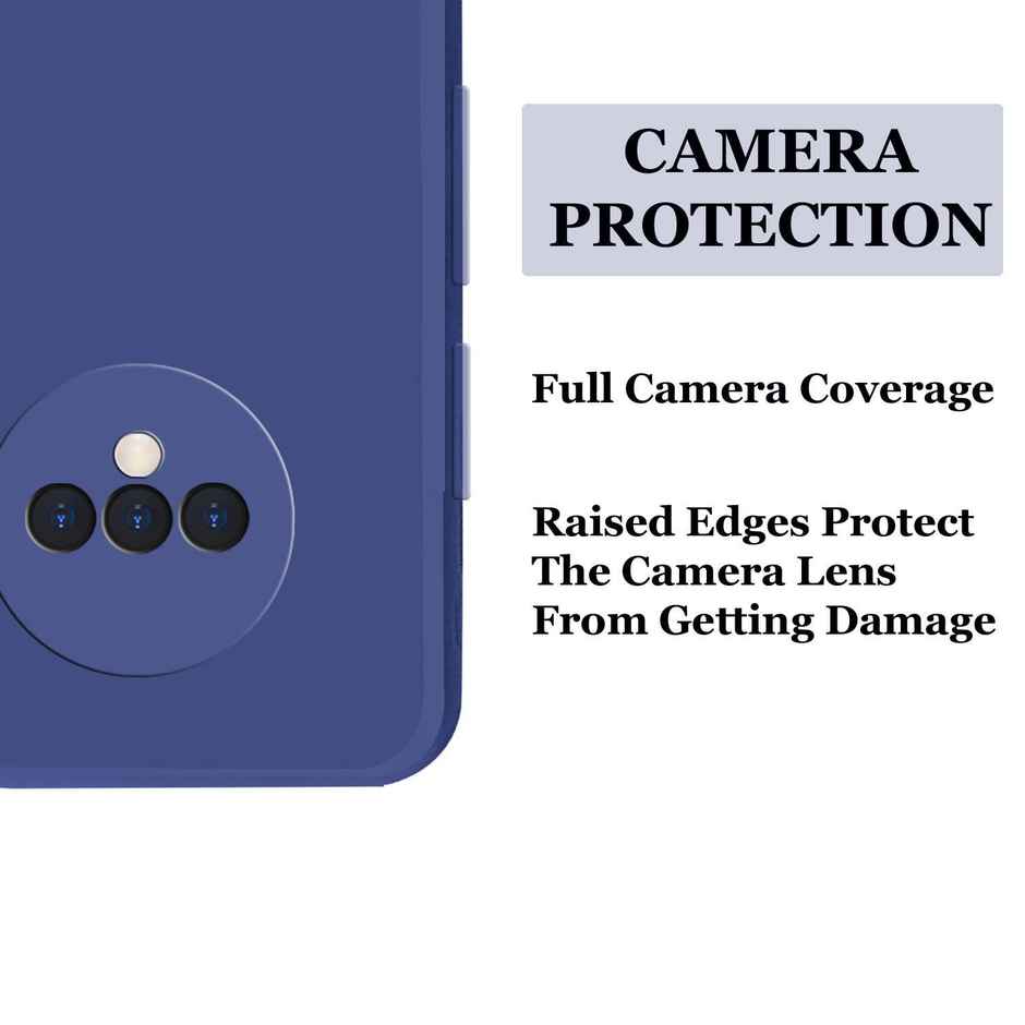 Artistque Case for Oneplus 7t Back Cover - Plain Liquid Silicone Cover