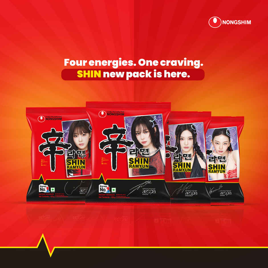 Korean Nongshim Shin Ramyun Noodle Soup Veg