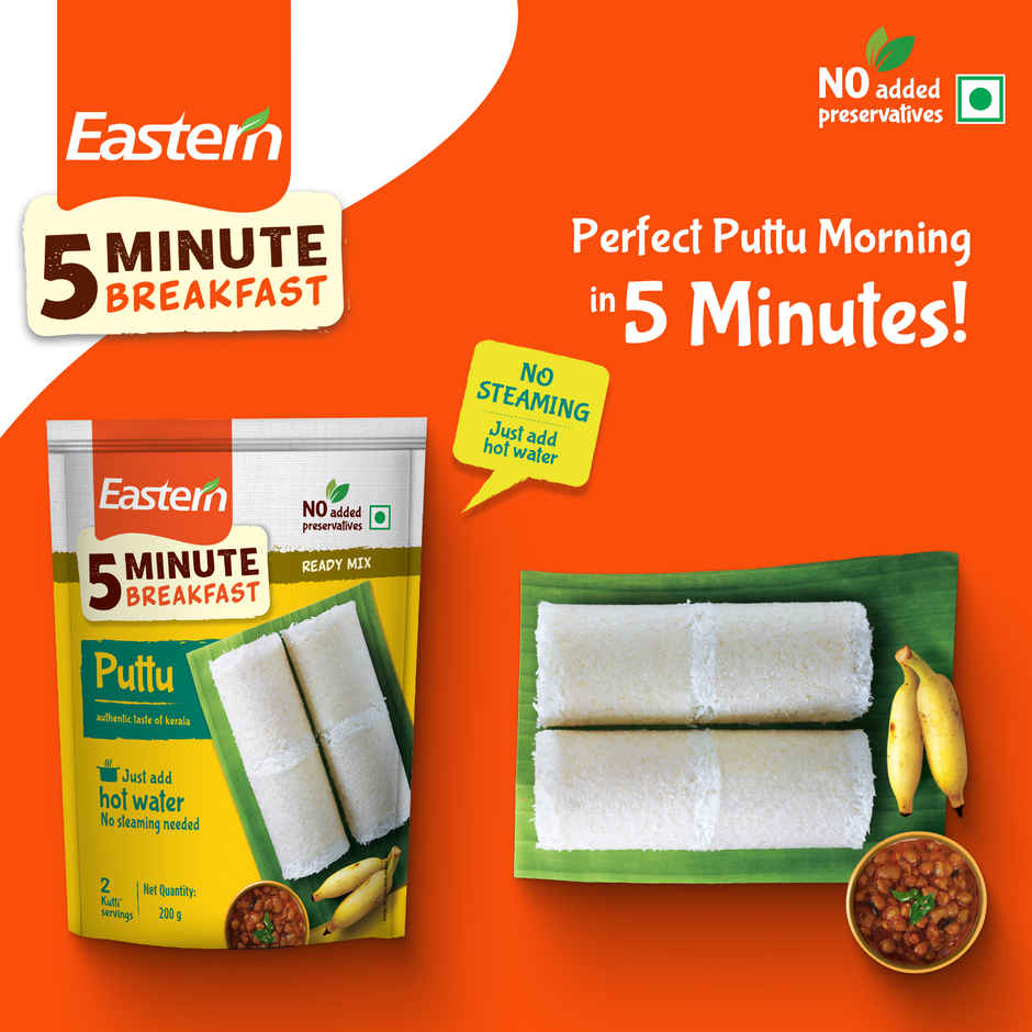Eastern 5 Min Instant Breakfast Puttu Ready Mix