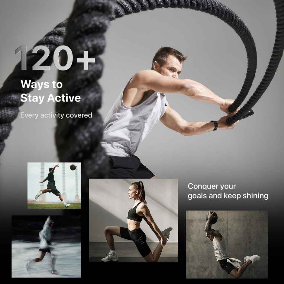 Fire-Boltt Ninja Call Pro Plus Smart Watch 1.83" HD Display, Bluetooth Calling, AI Voice Assistant, 100 Sports Modes, IP67 Waterproof, SpO2 Monitor - Black