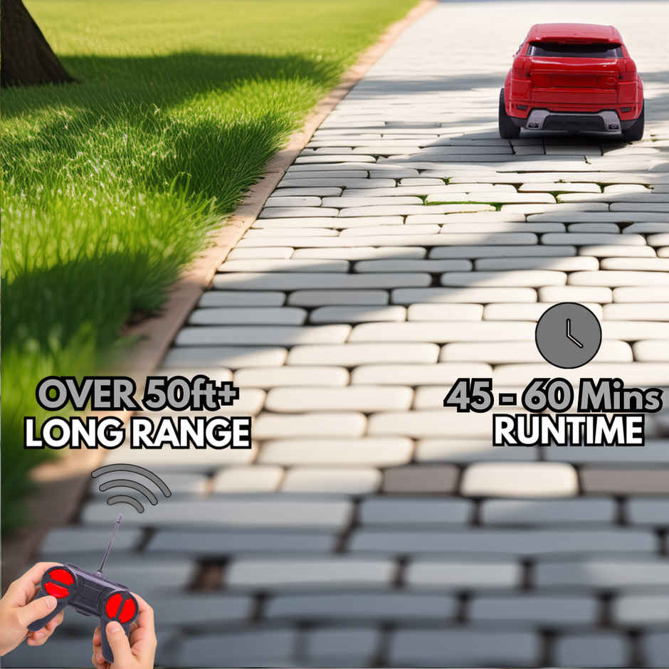 Frendo 1:24 Hi Speed Mini Remote Control Car -Rov Red