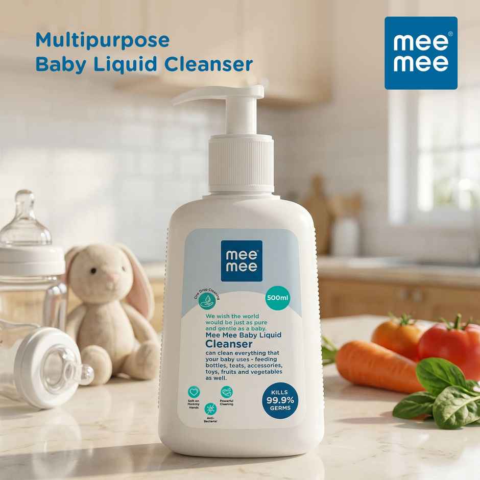 Mee Mee Anti-Bacterial Baby Liquid Cleanser Bottle