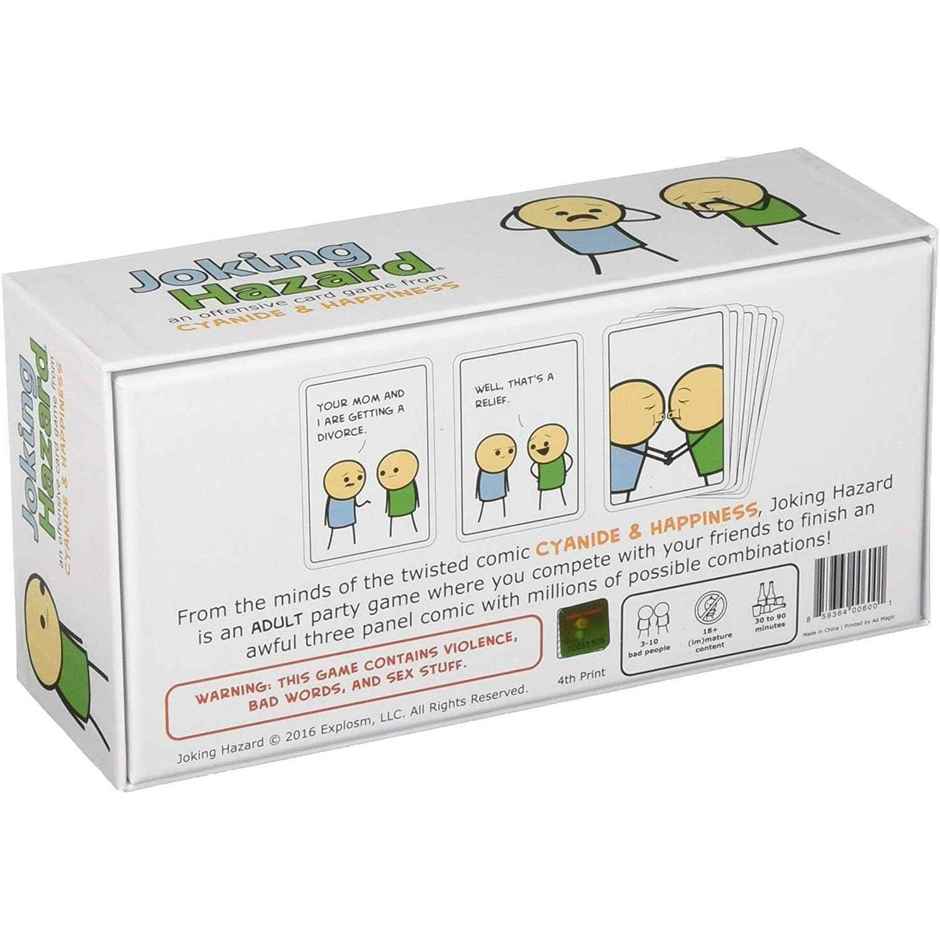 Awestuffs Joking Hazard Funny Comic Building Party Game for 3 to 10 Players Great for Game Night