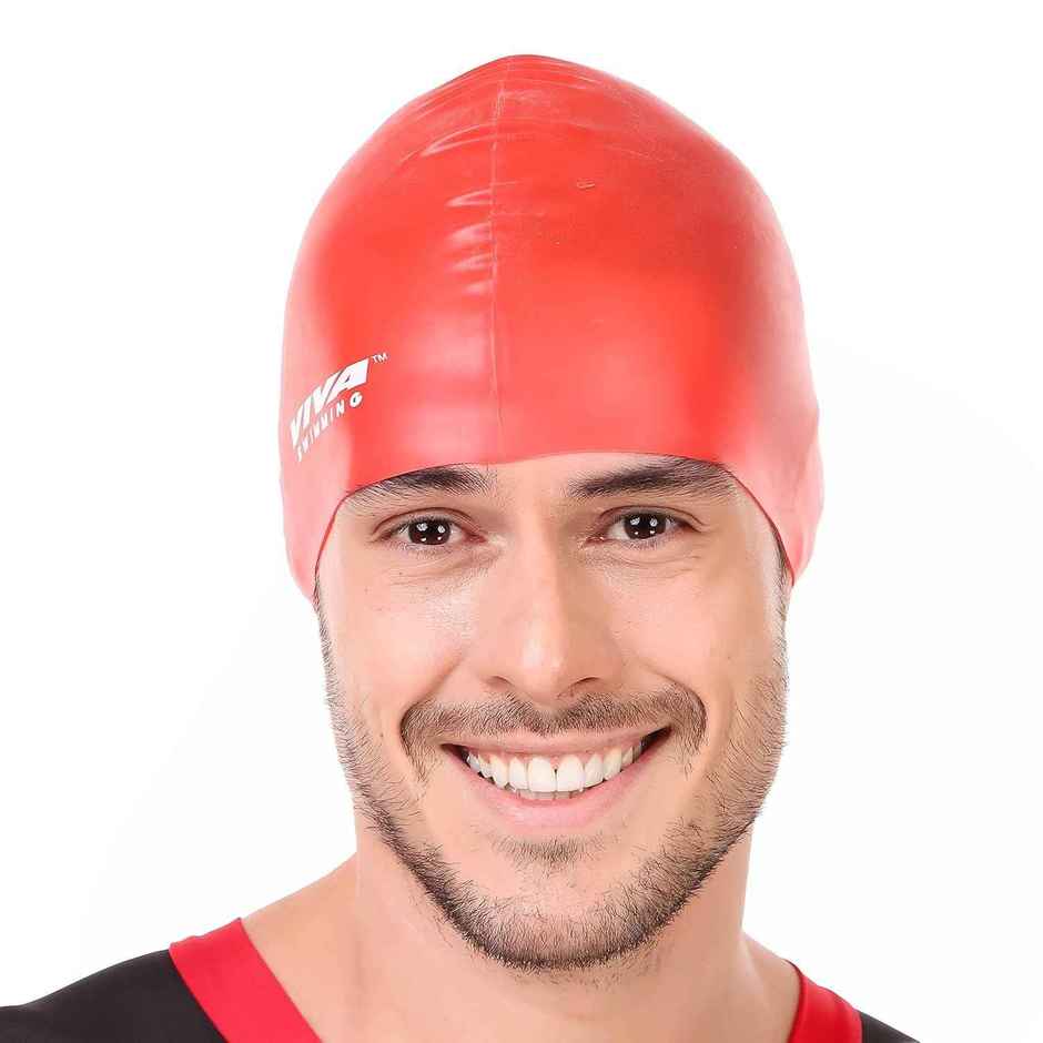 Viva Sports Swimming Cap | Red
