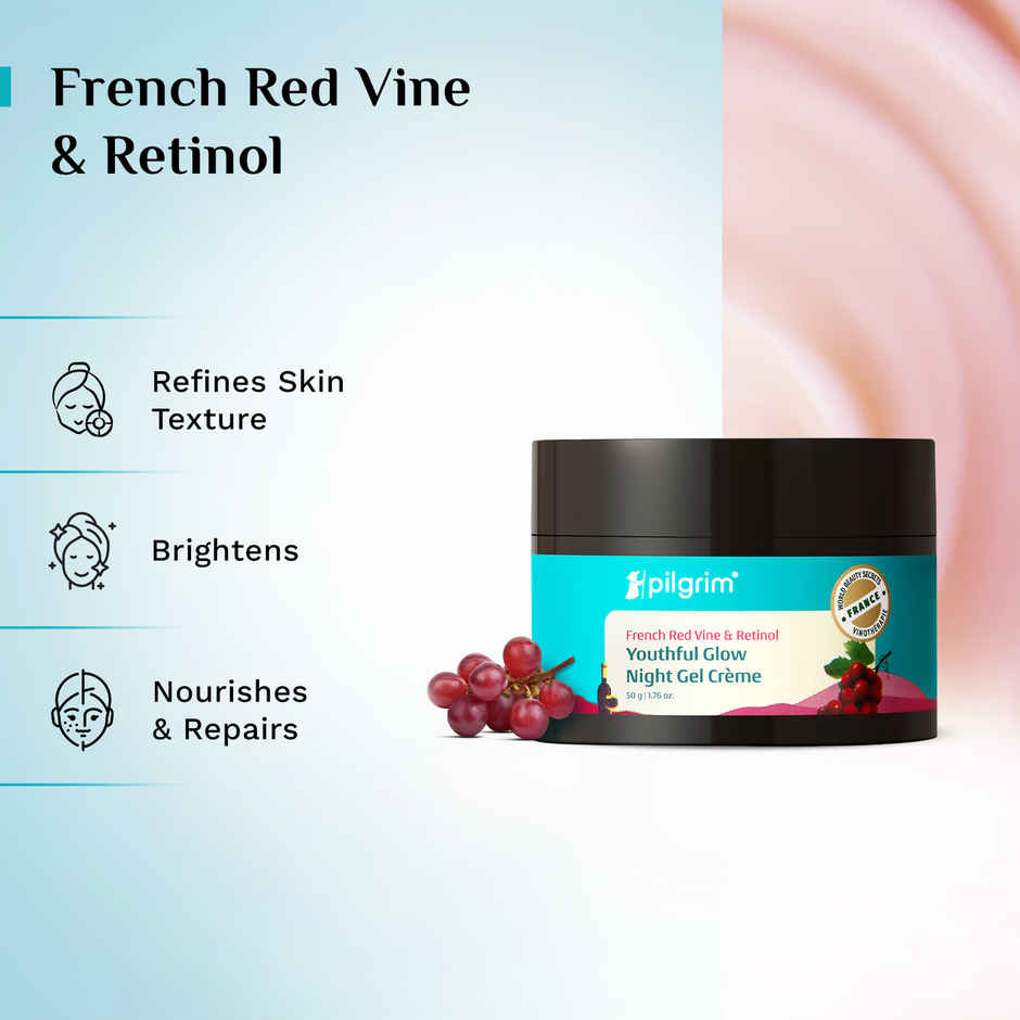 Pilgrim Red Vine Night Creme Gel