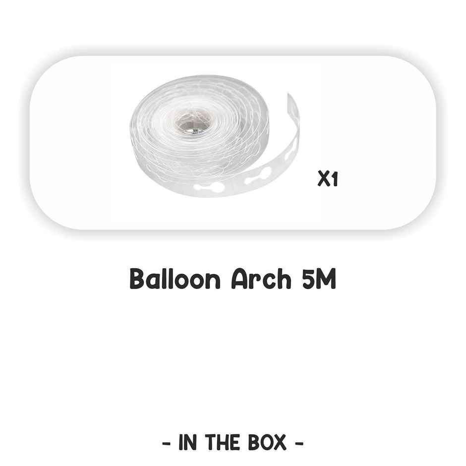 Just Party Balloon Arch Strip Roll | 5 Metres | Easy Diy Balloon Decoration Kit